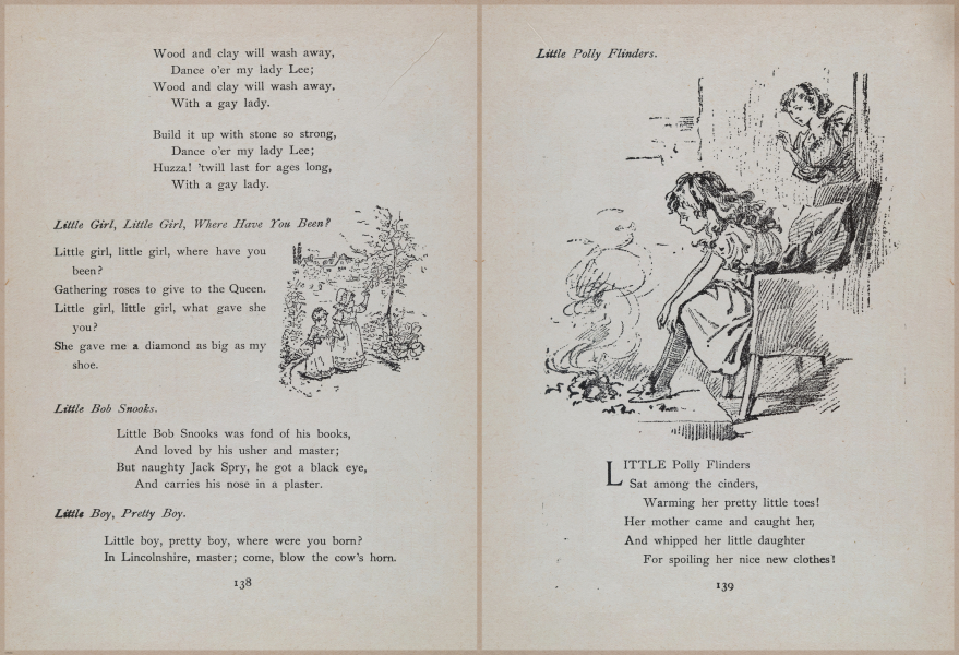 E704 - Mother Goose Nursery Rhymes - 7673-7674