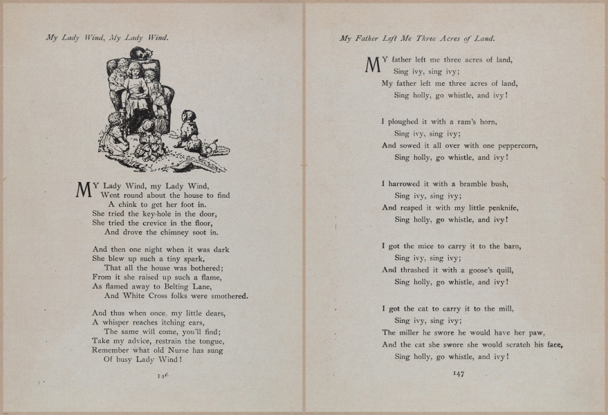 E704 - Mother Goose Nursery Rhymes - 7681-7682