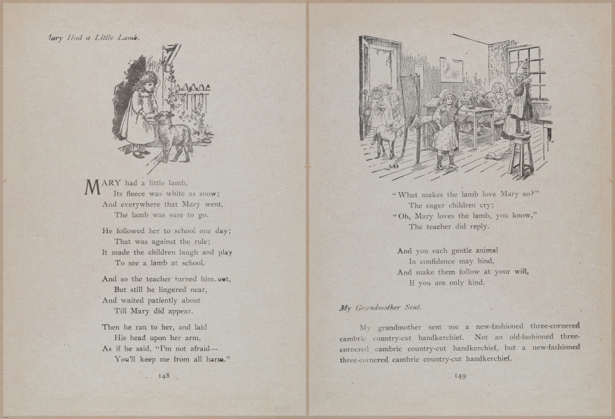 E704 - Mother Goose Nursery Rhymes - 7683-7684