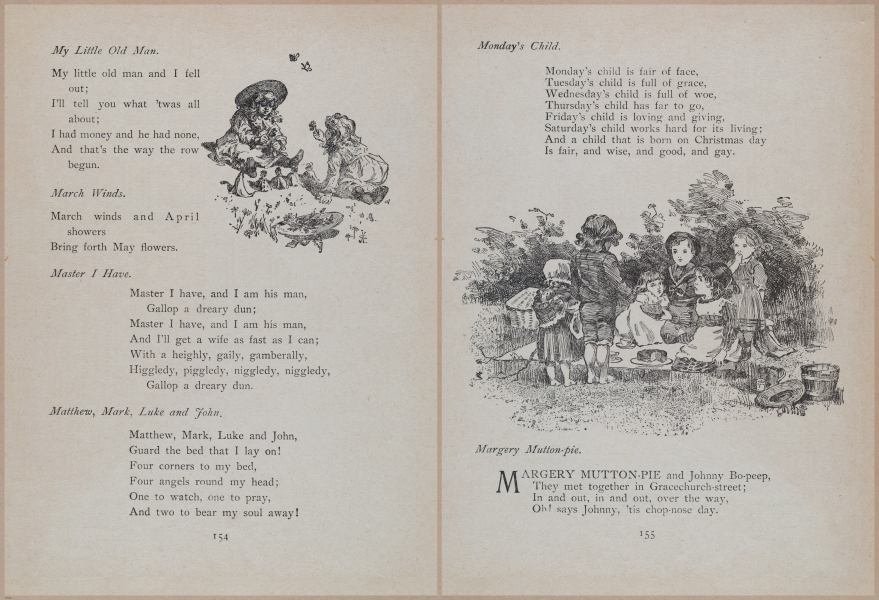 E704 - Mother Goose Nursery Rhymes - 7689-7690