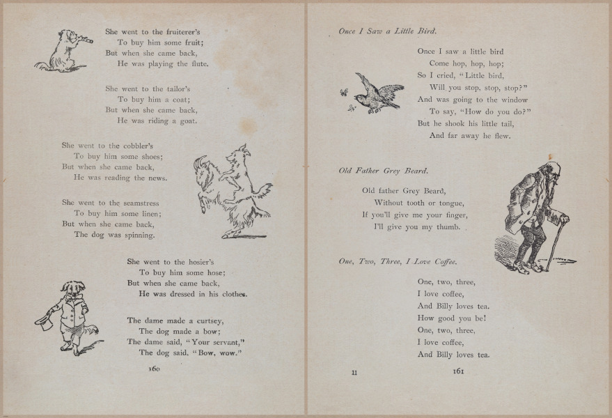 E704 - Mother Goose Nursery Rhymes - 7695-7697