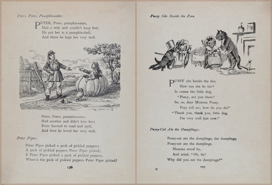 E704 - Mother Goose Nursery Rhymes - 7712-7713