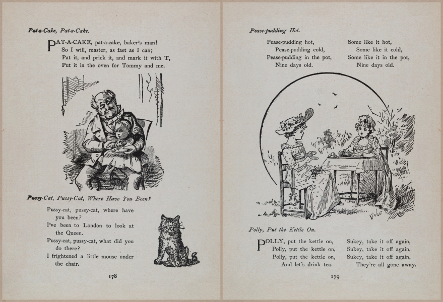 E704 - Mother Goose Nursery Rhymes - 7714-7715