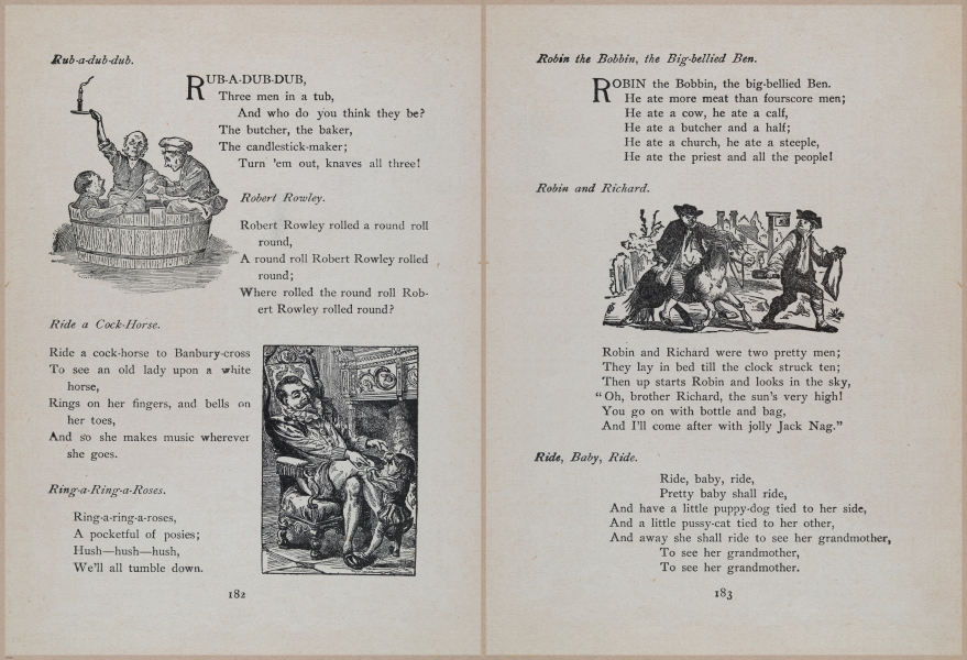 E704 - Mother Goose Nursery Rhymes - 7718-7719