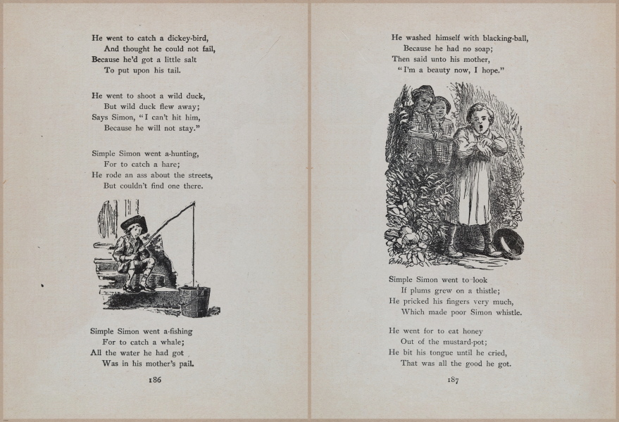 E704 - Mother Goose Nursery Rhymes - 7722-7723