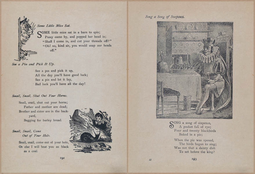 E704 - Mother Goose Nursery Rhymes - 7728-7729