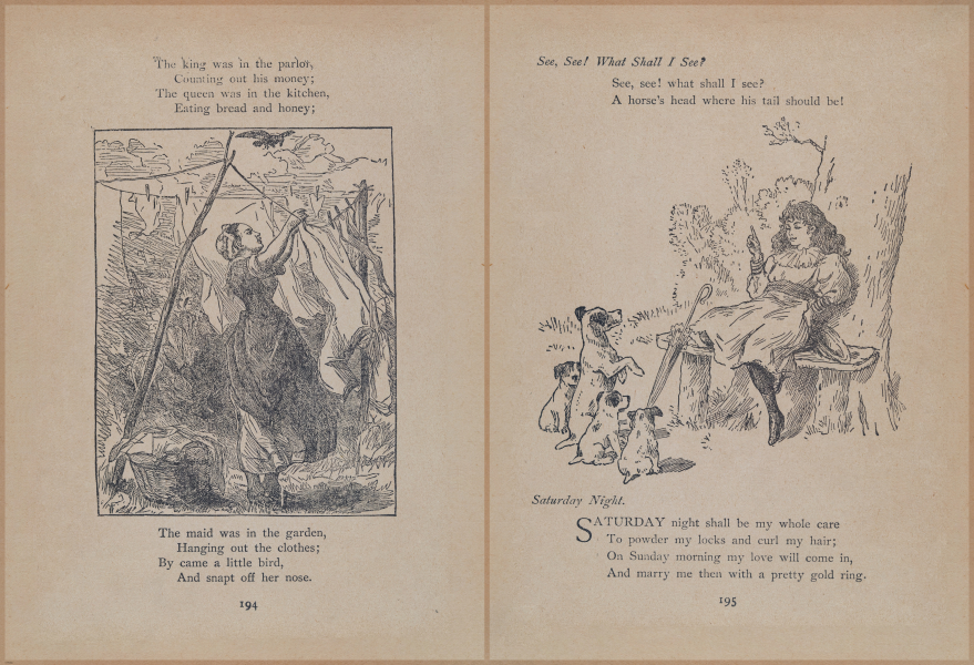E704 - Mother Goose Nursery Rhymes - 7730-7731