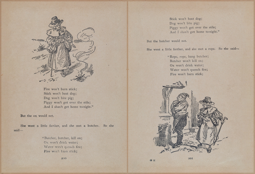 E704 - Mother Goose Nursery Rhymes - 7736-8213