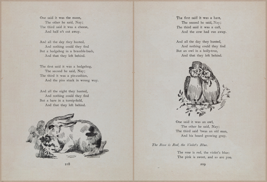 E704 - Mother Goose Nursery Rhymes - 8230-8231