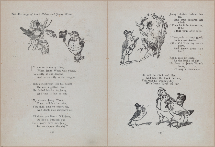 E704 - Mother Goose Nursery Rhymes - 8244-8245