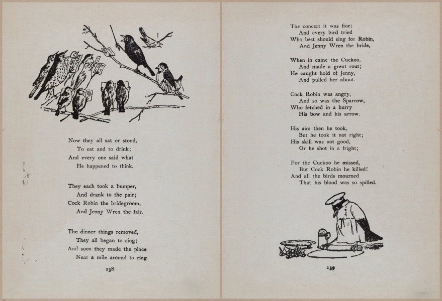 E704 - Mother Goose Nursery Rhymes - 8250-8251
