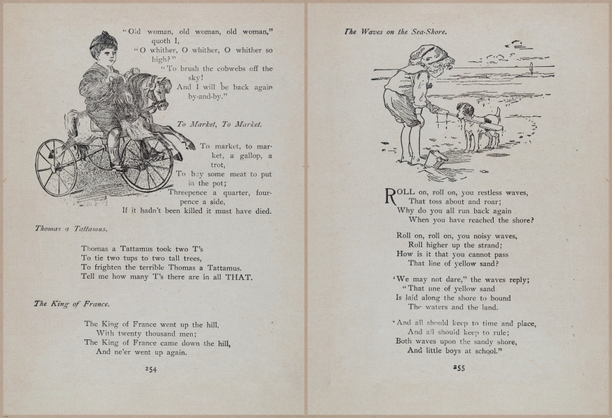 E704 - Mother Goose Nursery Rhymes - 8267-8268