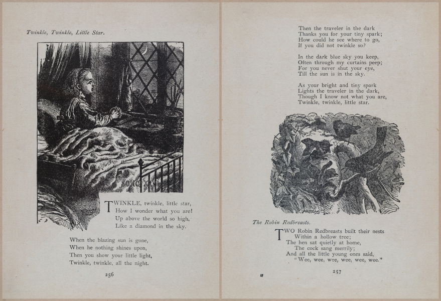 E704 - Mother Goose Nursery Rhymes - 8269-8270