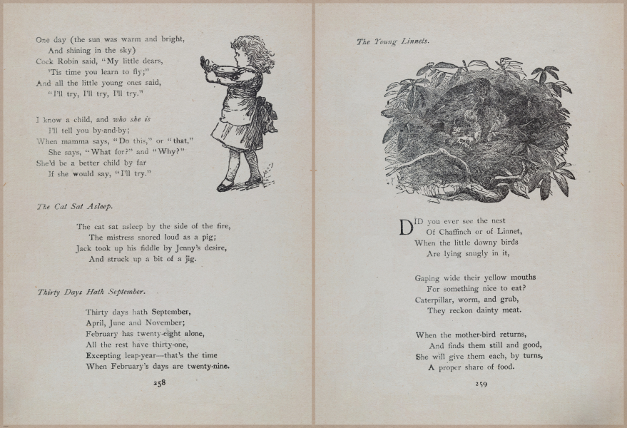 E704 - Mother Goose Nursery Rhymes - 8271-8272