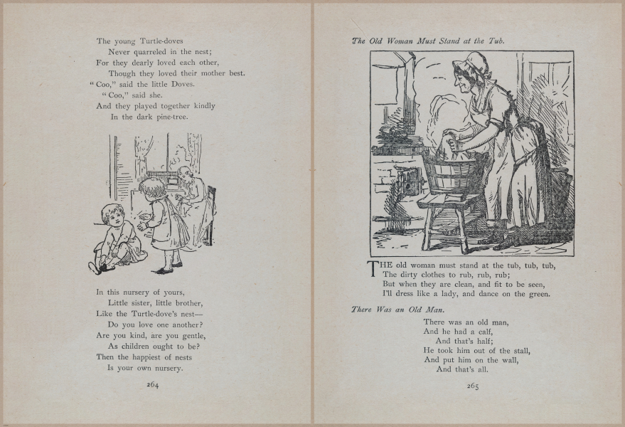 E704 - Mother Goose Nursery Rhymes - 8277-8278