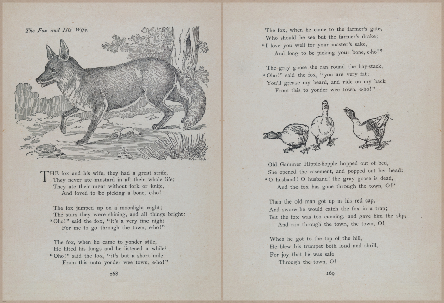 E704 - Mother Goose Nursery Rhymes - 8282-8283