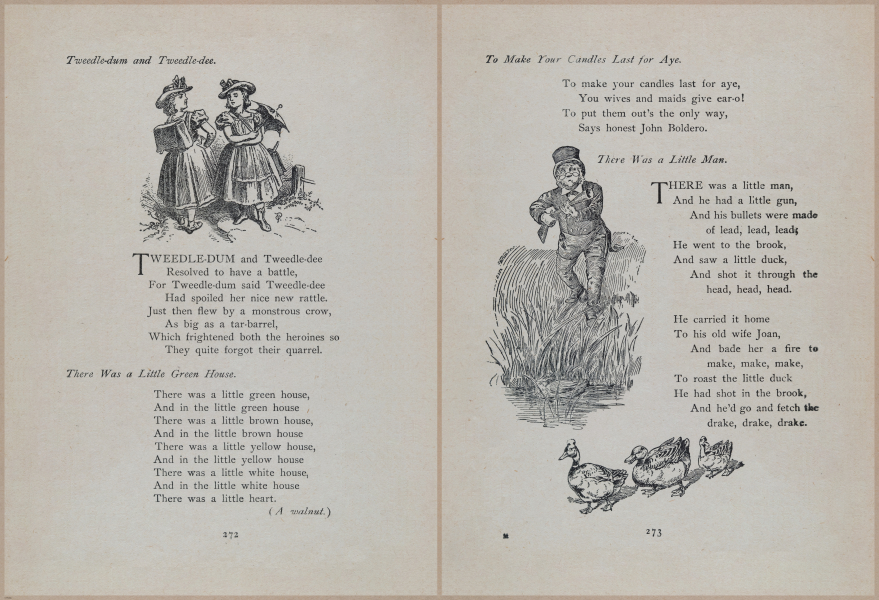 E704 - Mother Goose Nursery Rhymes - 8287-8288