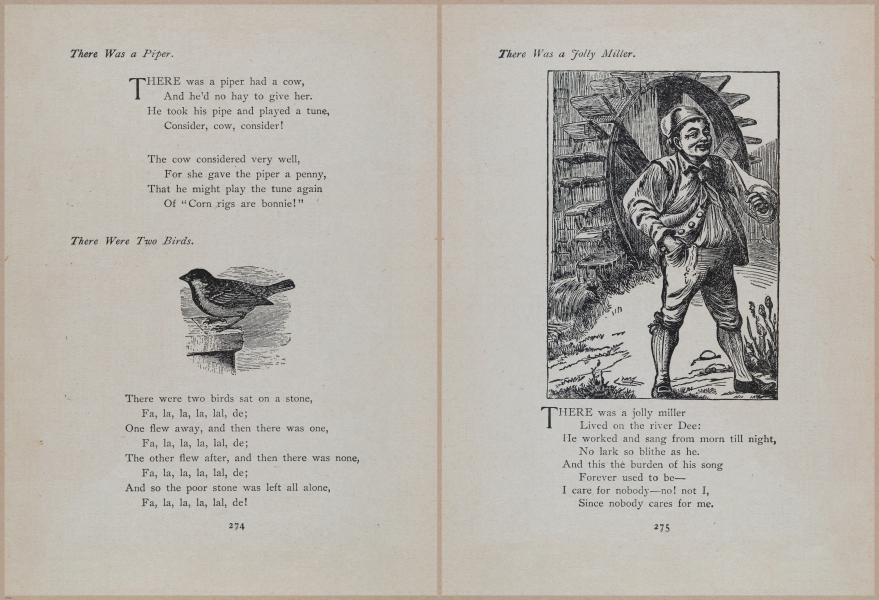 E704 - Mother Goose Nursery Rhymes - 8289-8290