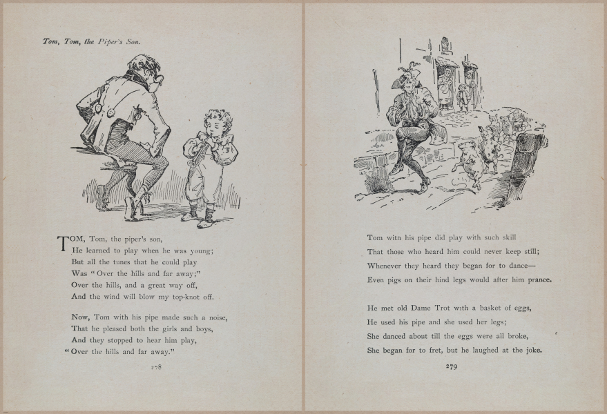 E704 - Mother Goose Nursery Rhymes - 8293-8294