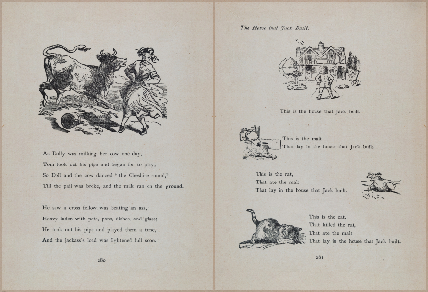 E704 - Mother Goose Nursery Rhymes - 8295-8296