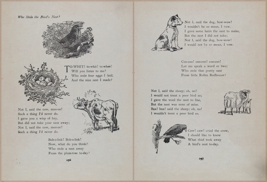 E704 - Mother Goose Nursery Rhymes - 8311-8312