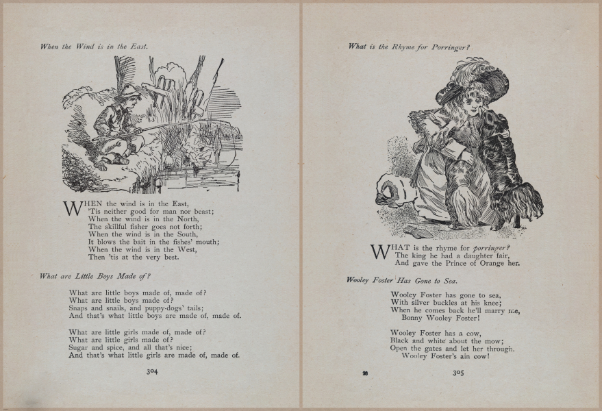 E704 - Mother Goose Nursery Rhymes - 8319-8320