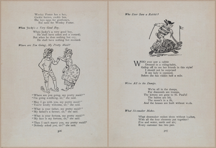 E704 - Mother Goose Nursery Rhymes - 8321-8322