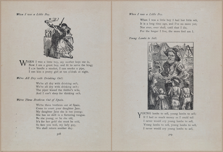 E704 - Mother Goose Nursery Rhymes - 8323-8324