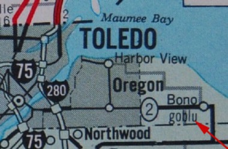 Map of Michigan (Goblu) - Peter Fletcher, State Highway Commission - 1978-1979