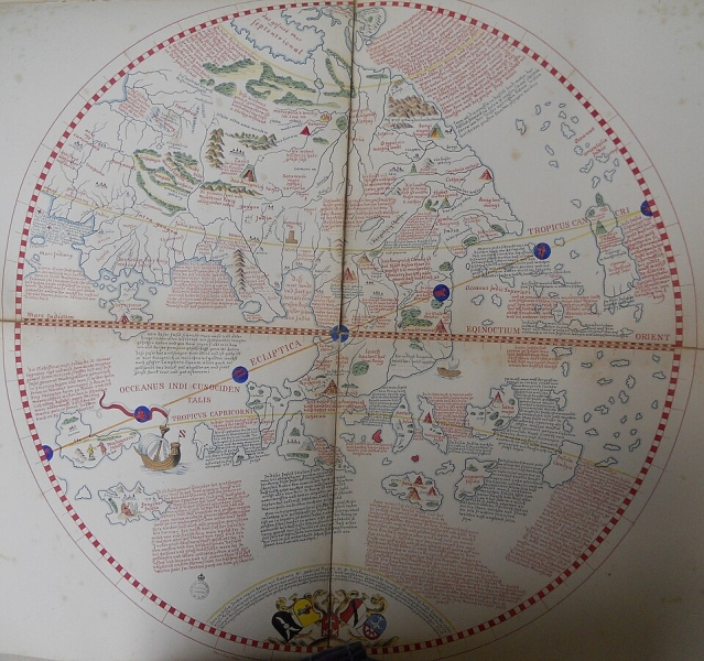 Martin Behaim 1492 - Eastern Hemisphere