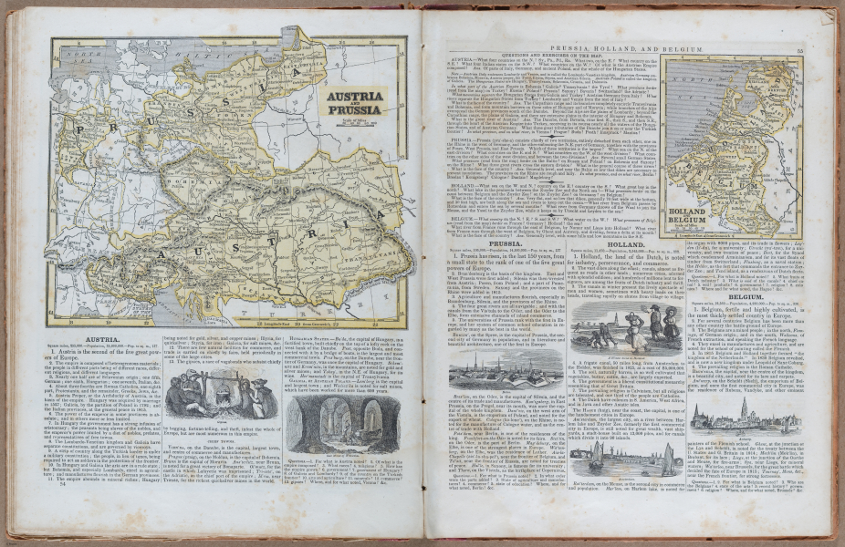 E767 - Morse_s 1845 School Geography - i10175-10176