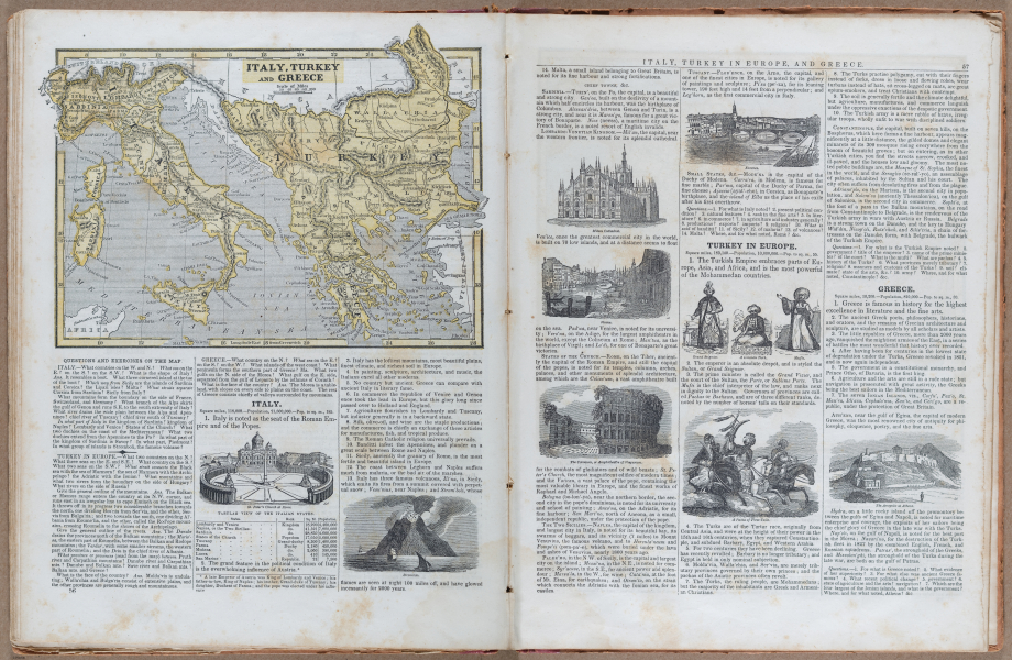 E767 - Morse_s 1845 School Geography - i10177-10178