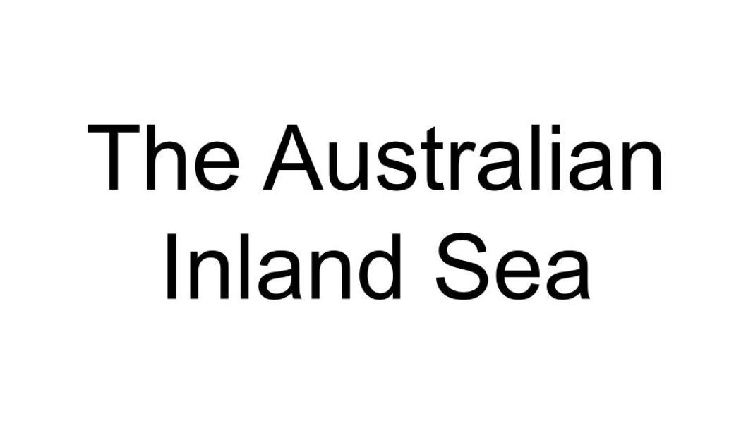 The Australian Inland Sea