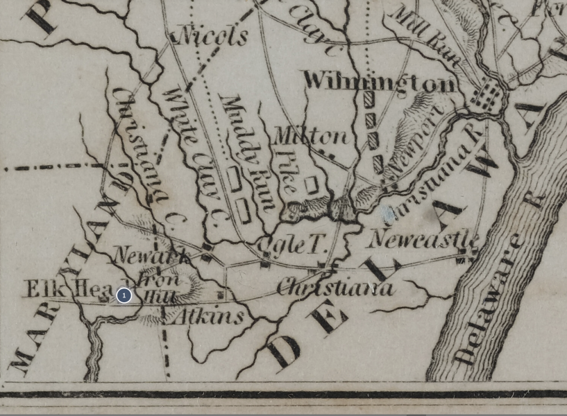 Raritan River - Atlas to Marshall’s Life of Washington Dot 1