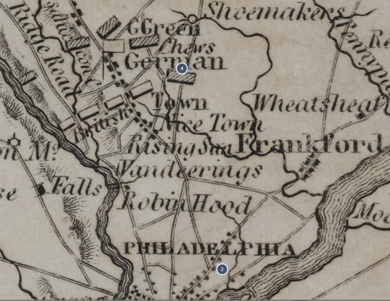 Raritan River - Atlas to Marshall’s Life of Washington Dot 4