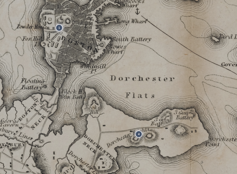 Boston with its Environs Dot 4