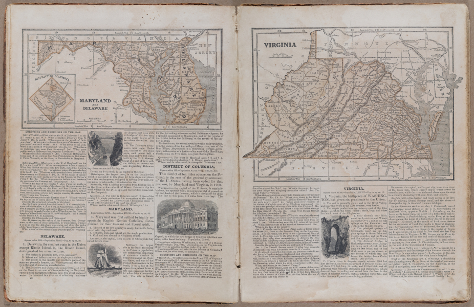 E768 - Morse_s 1846 School Geography - i10222-10223