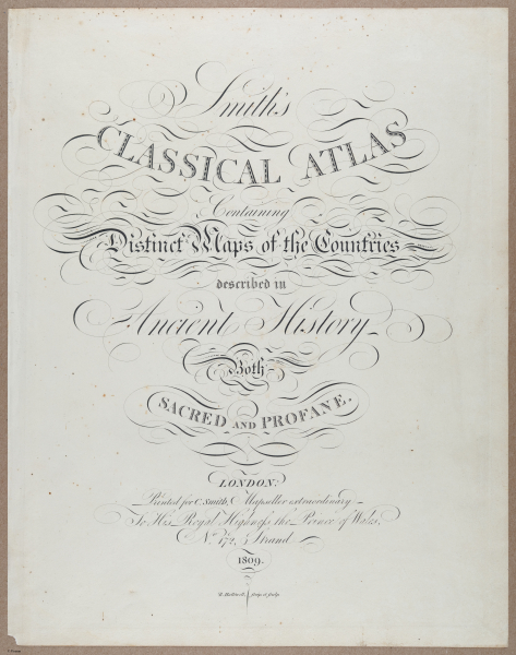 E769B - Smith_s Classical Atlas - i10300