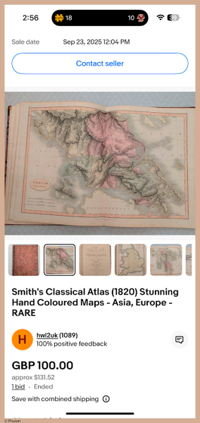 E769B - Smith_s Classical Atlas - i8046