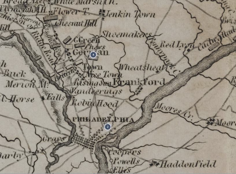 Raritan River - Atlas to Marshall’s Life of Washington Dot 4a