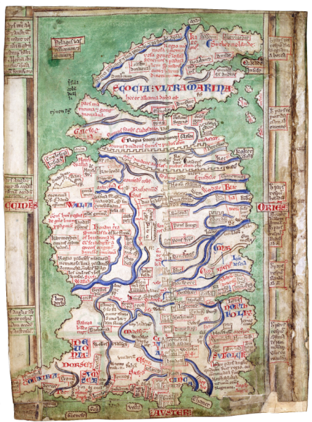 Map by Matthew Paris