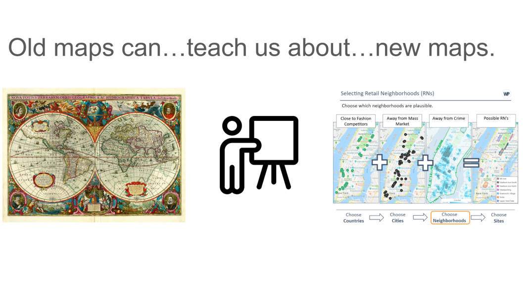 Old Maps Can Teach Us About New Maps