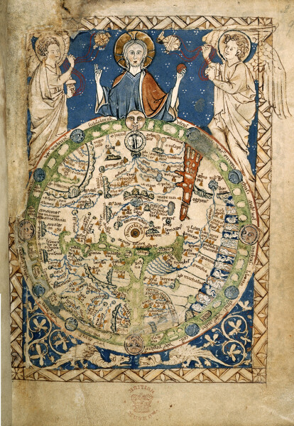 Psalter Map - artist unknown - 1265 DUPLICATED