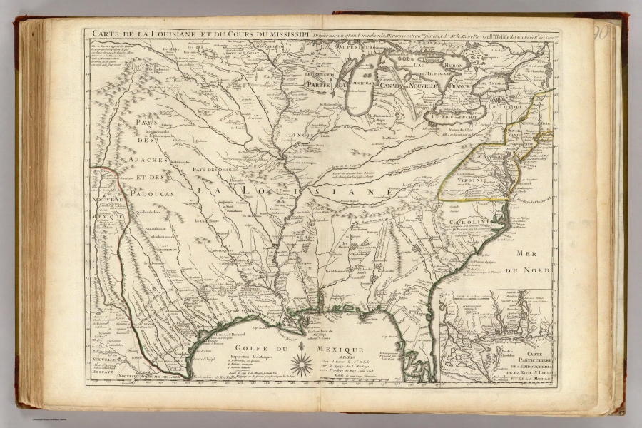 Louisiana - Guillaume de L’Isle - 1718