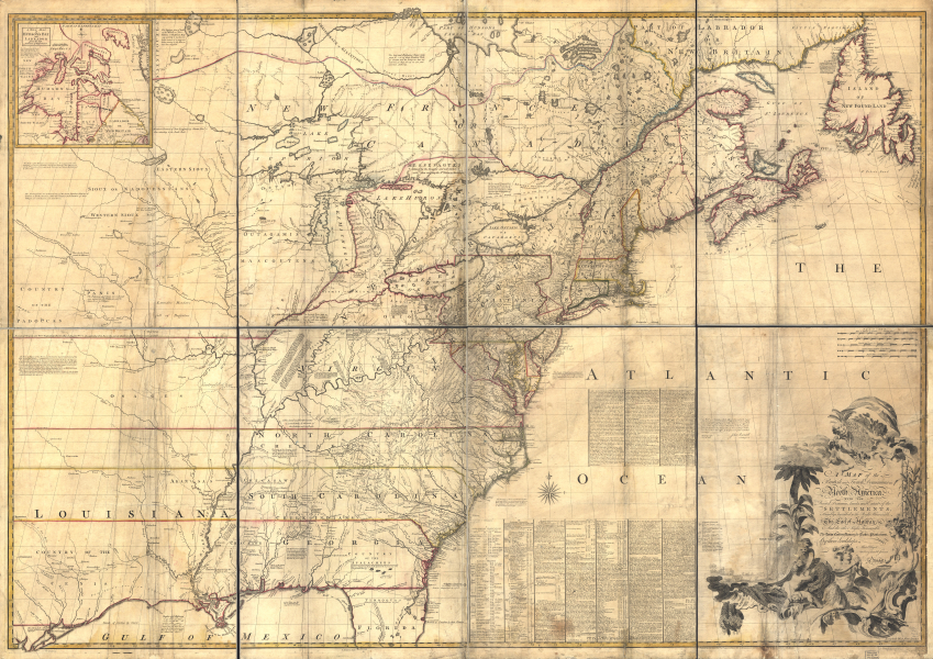 Mitchell Map - 1775