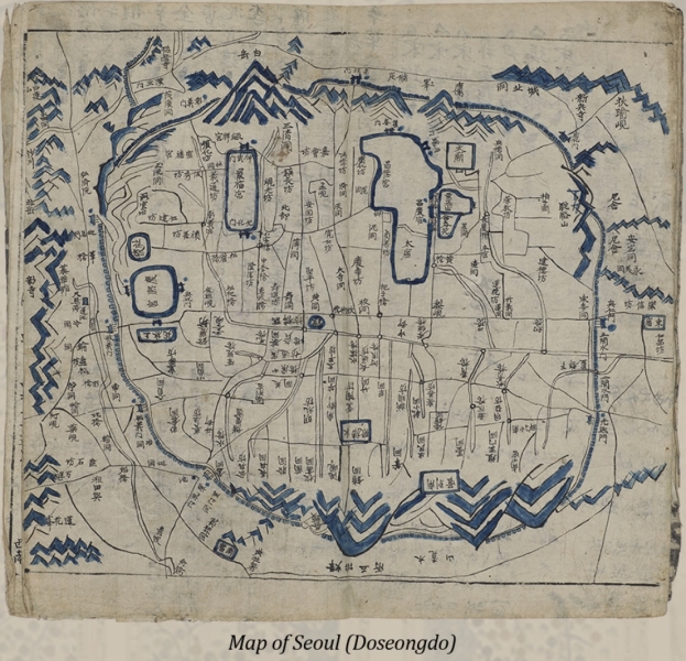 Map of Seoul - Gim Jeongho - 1861 - Jiwon Kim