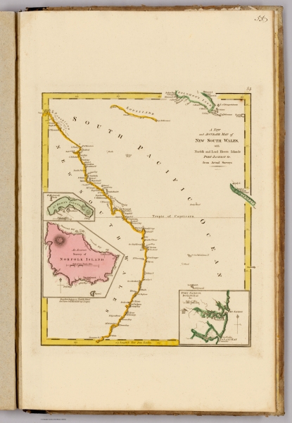 Map of New South Wales - 1815