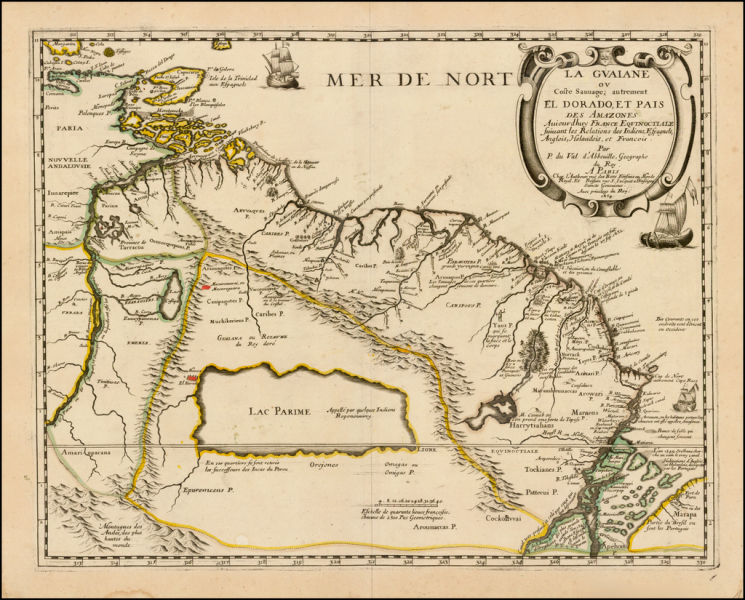 Map of El Dorado - Raphael