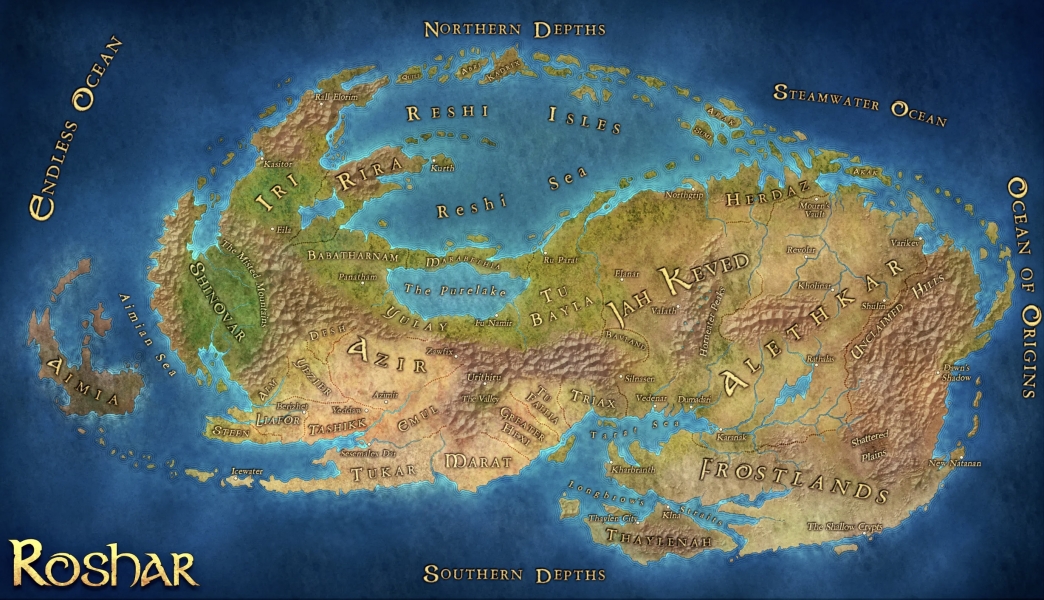 Jiwon Kim - Map of Roshar