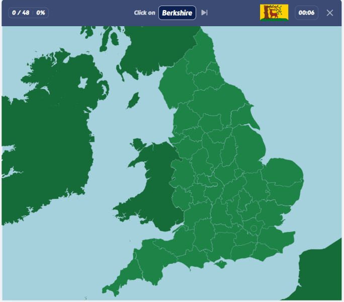 Michael Gredler - Counties of England on Seterra